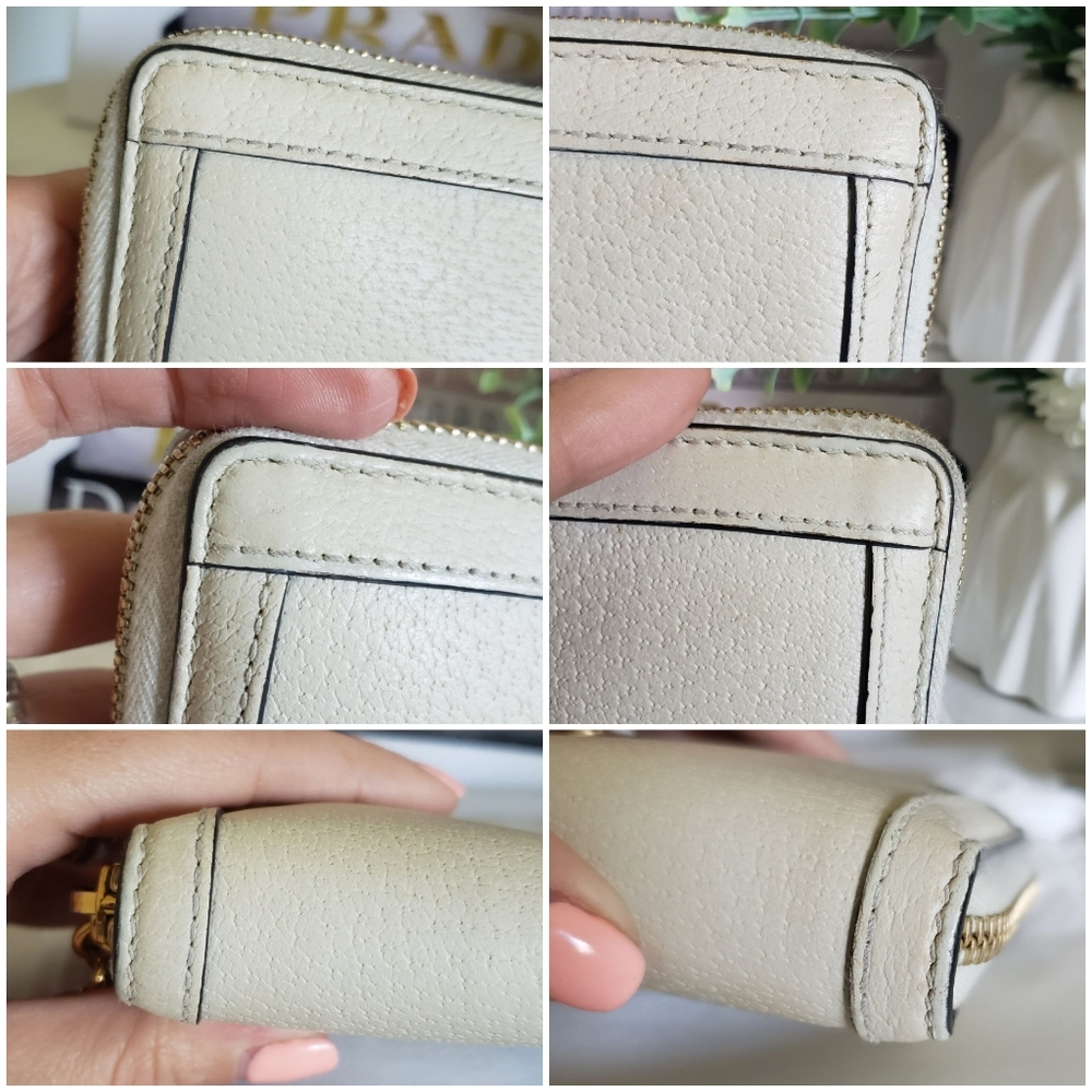 **SOLD** Authentic Pre-owned Gucci Ophidia Web Accent Zip Wallet - Picture 9 of 14
